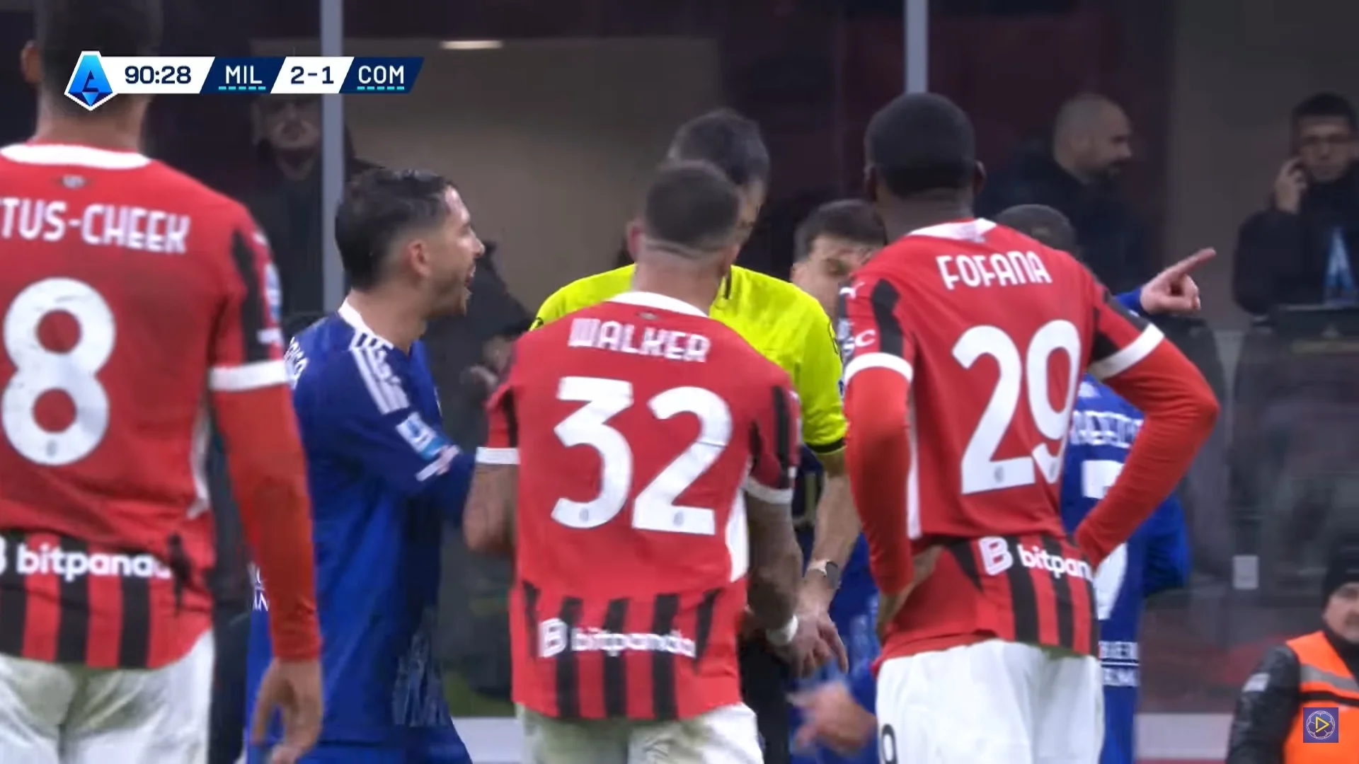 Мілан – Комо/ скріншот