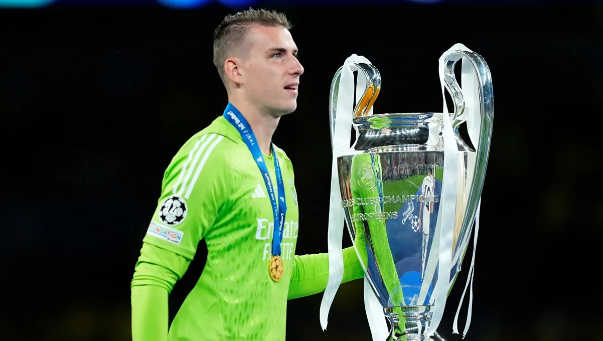 Андрей Лунин / фото: Getty images