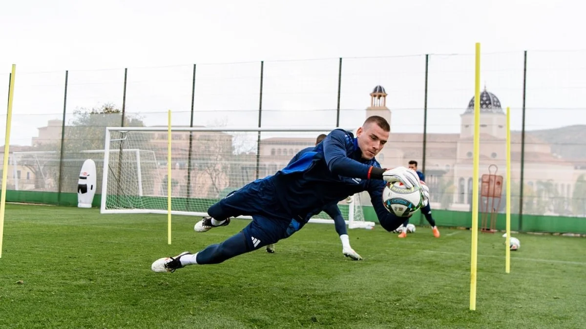 Андрій Лунін / фото: УАФ