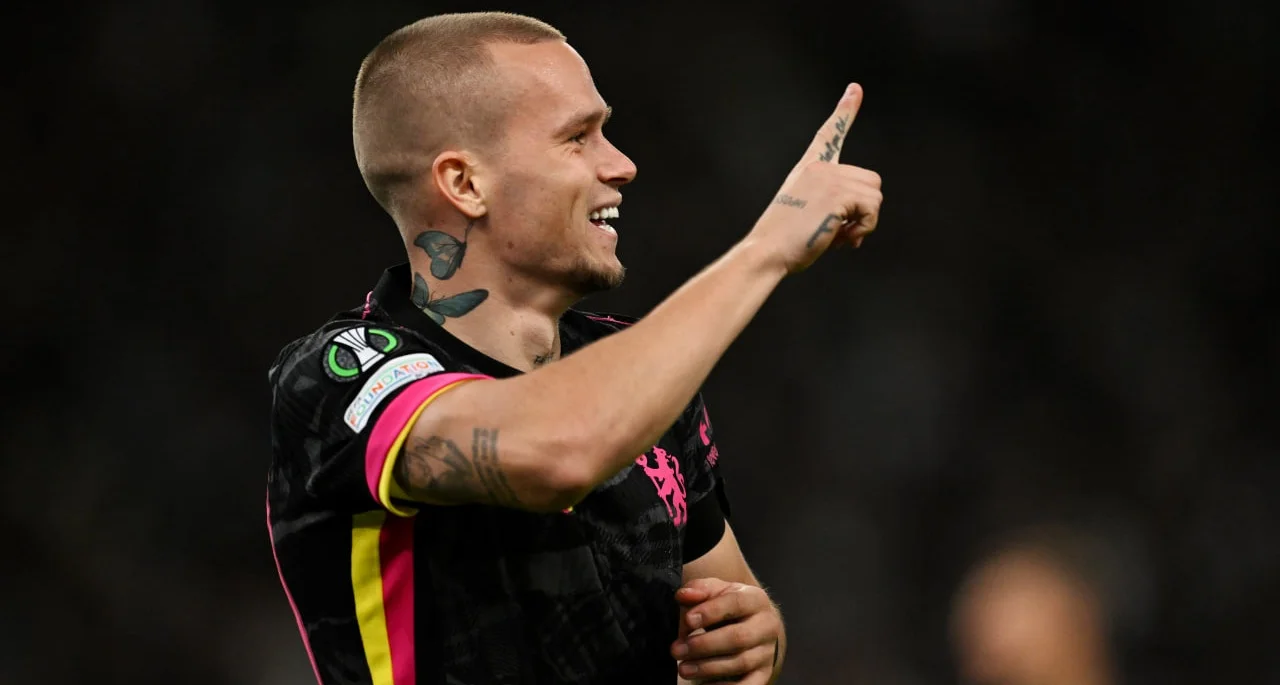 Михайло Мудрик / фото: Darren Walsh/Chelsea FC via Getty Images