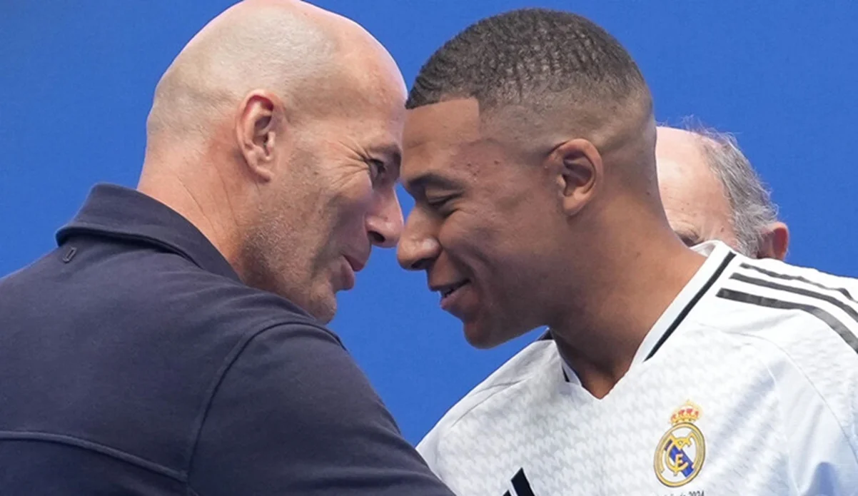 Зідан та Мбаппе / фото: Icon Sport