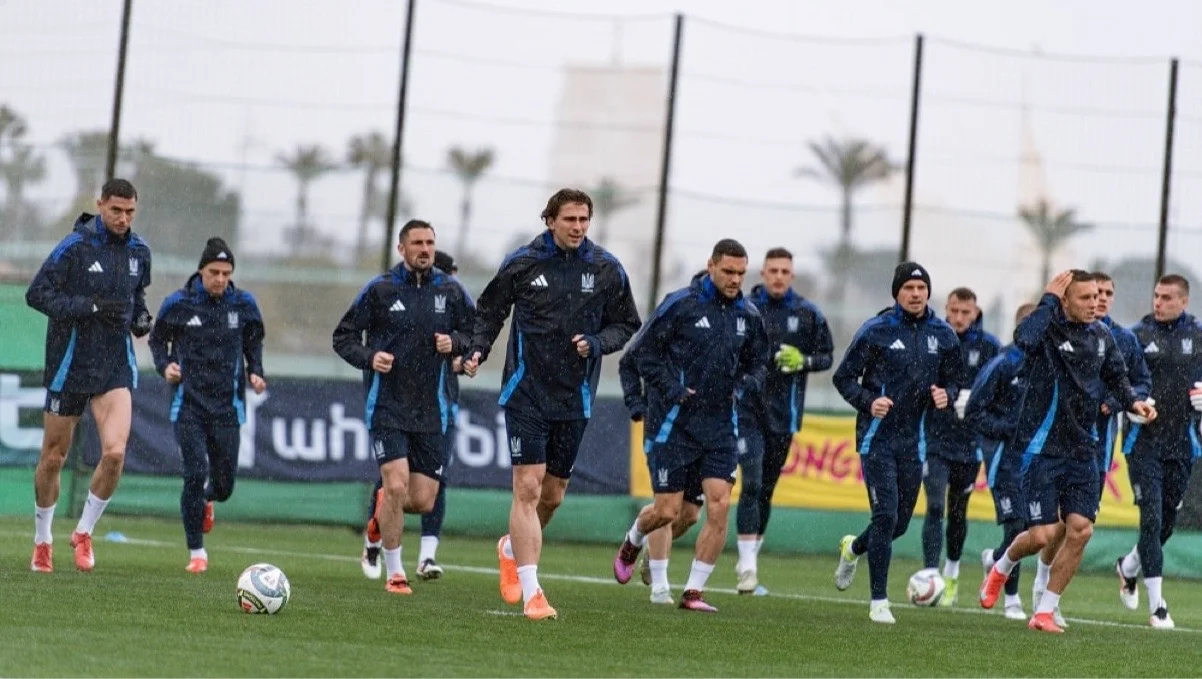 Збірна України готується до двобою з Бельгією / УАФ, Дан Балашов