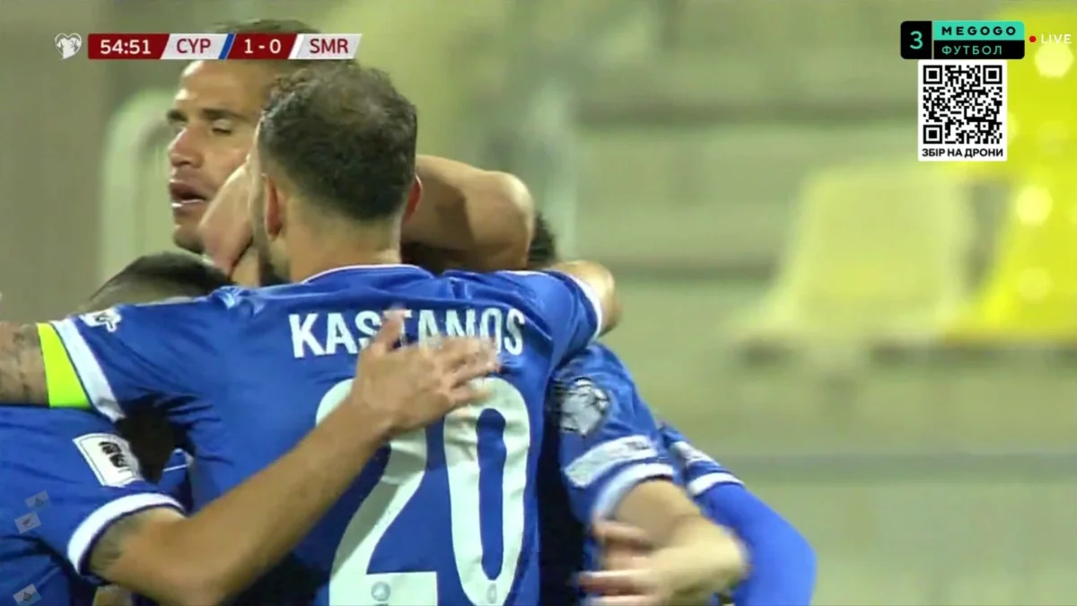Кіпр – Сан-Марино – 2:0 / скріншот