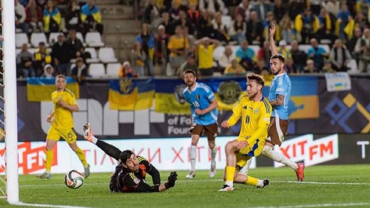 Украина – Бельгия / фото: Дан Балашов, УАФ