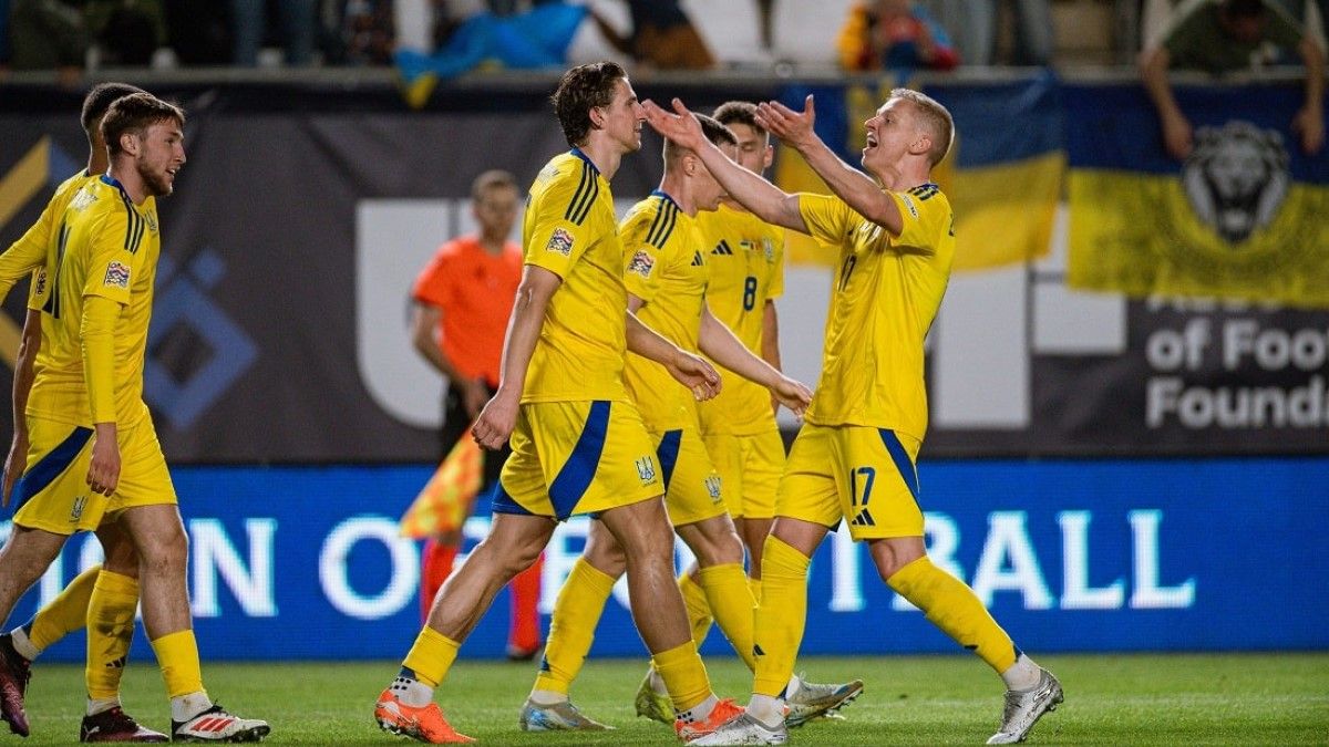 Сборная Украины / фото: УАФ