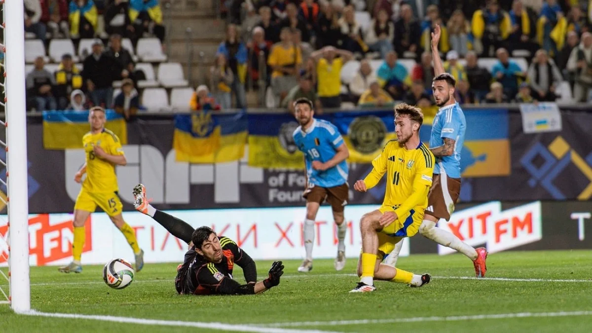 Бельгія – Україна – де дивитись матч плей-офф Ліги націй 23 03 2025 / фото: УАФ