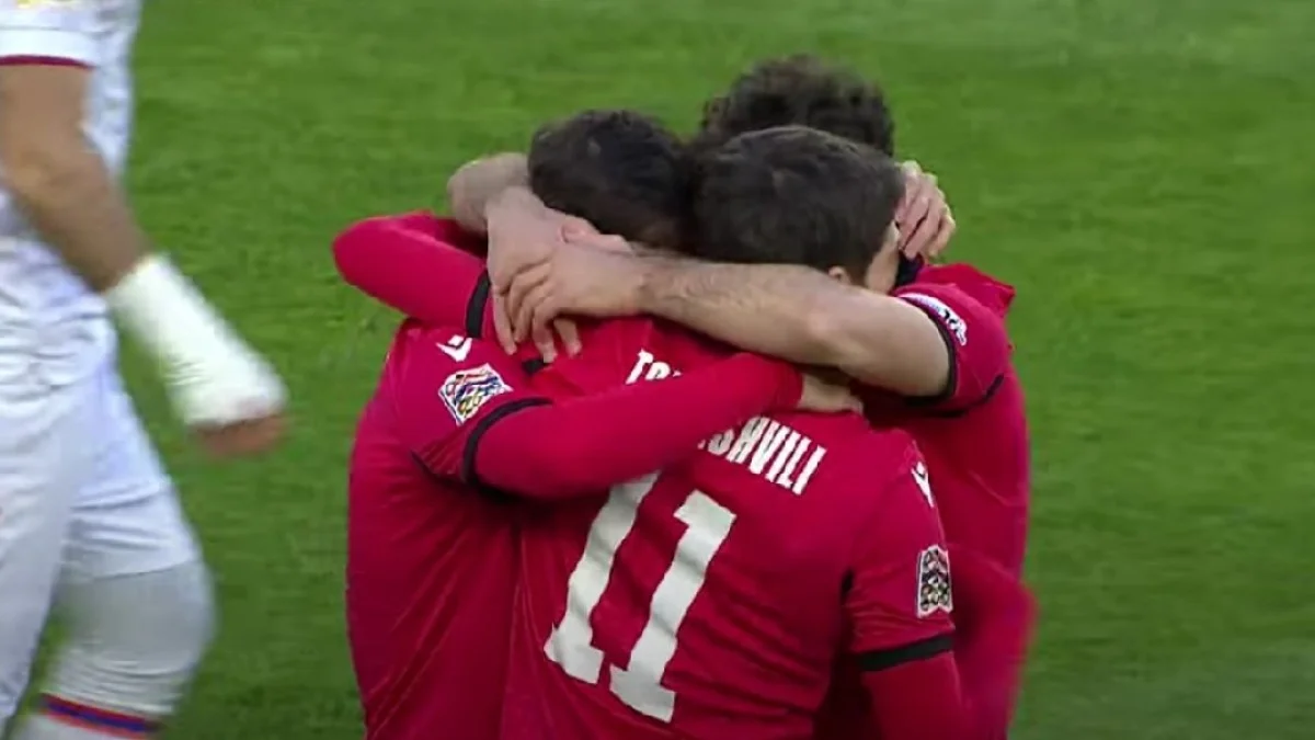 Грузія – Вірменія – 6:1 – відео голів та огляд матчу / скріншот