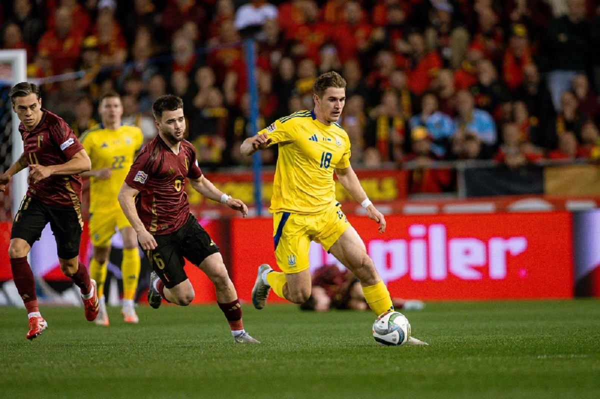 Бельгія – Україна – 3:0 / УАФ