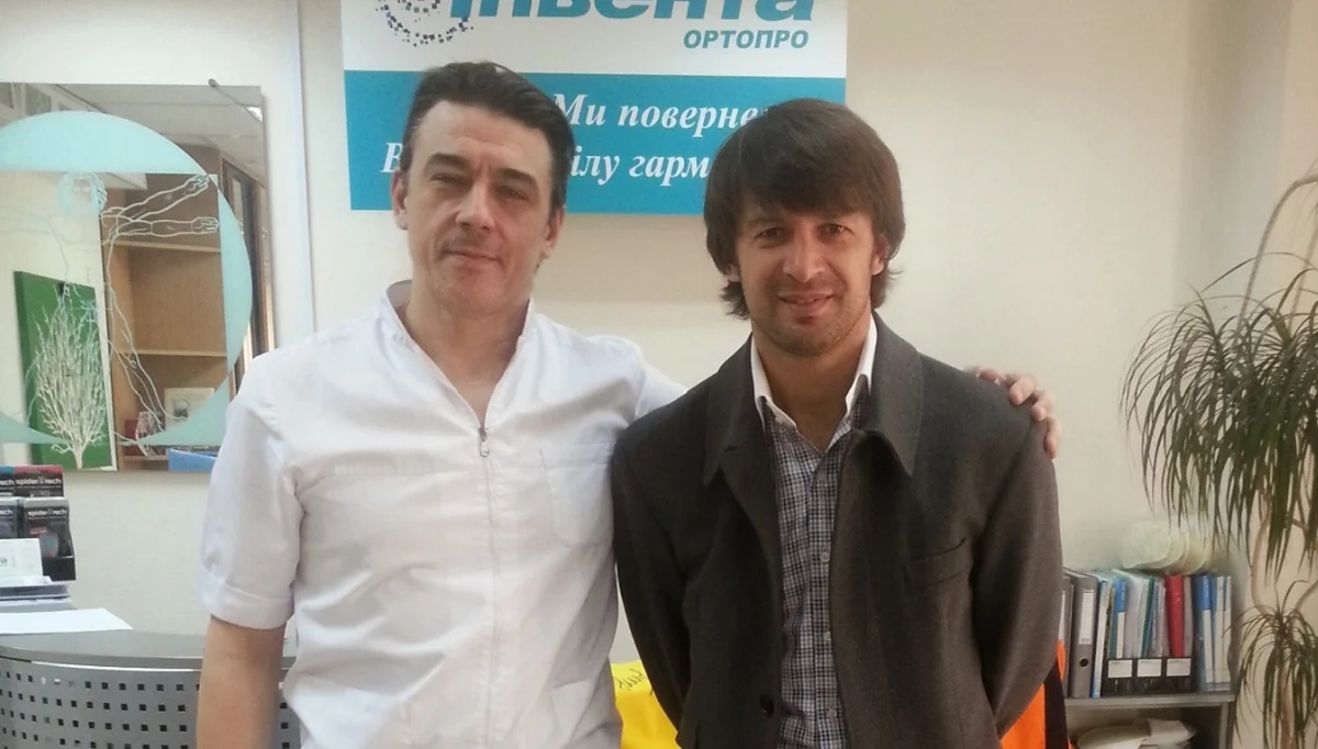 Антон Броварник і Олександр Шовковський / Фото з архіву героя