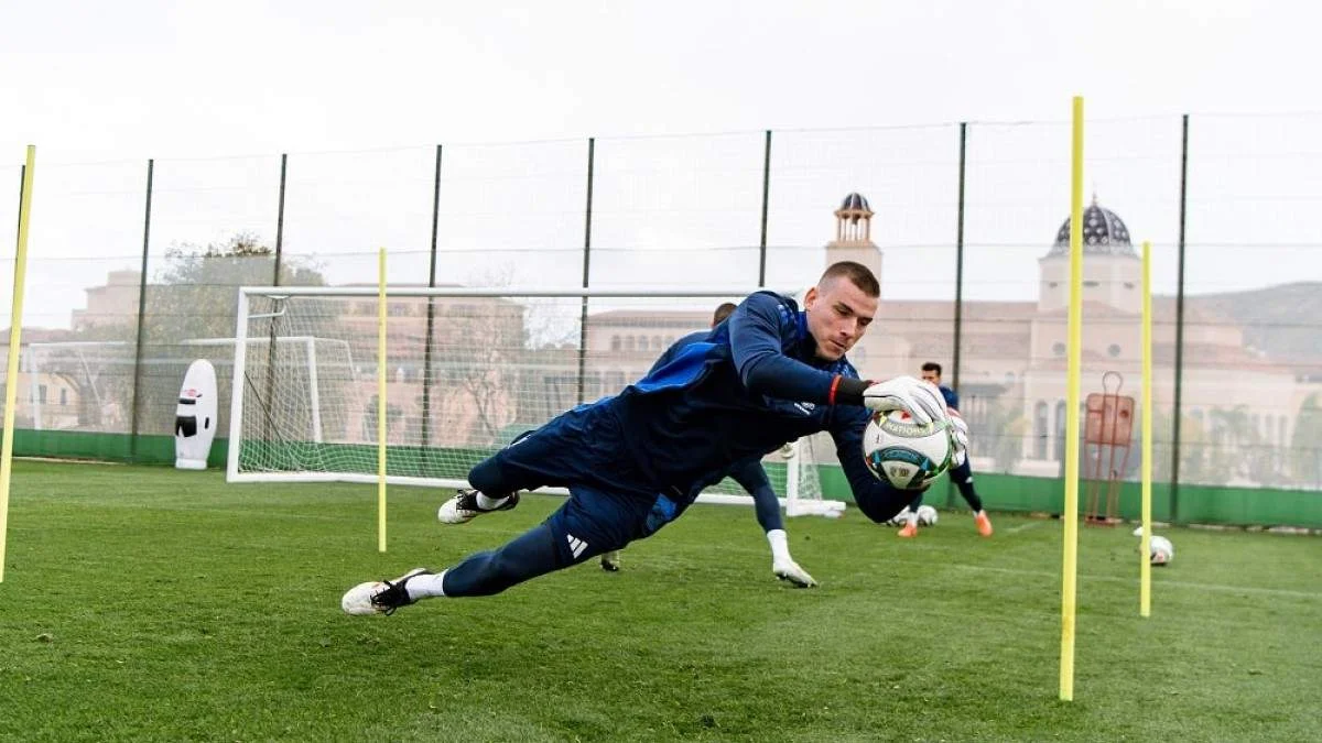 Андрій Лунін / фото: УАФ