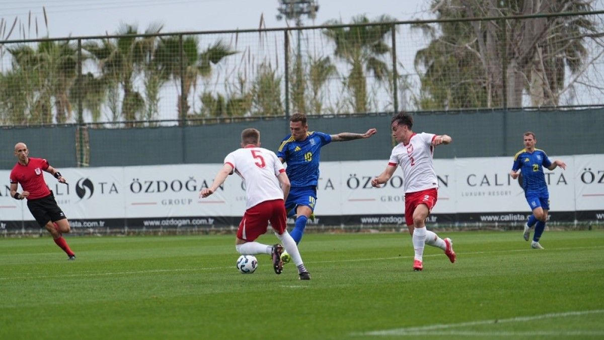 Польша U-21 – Украина U-21 – 3:2 – видео голов и обзор матча 25 03 2025 / фото: УАФ