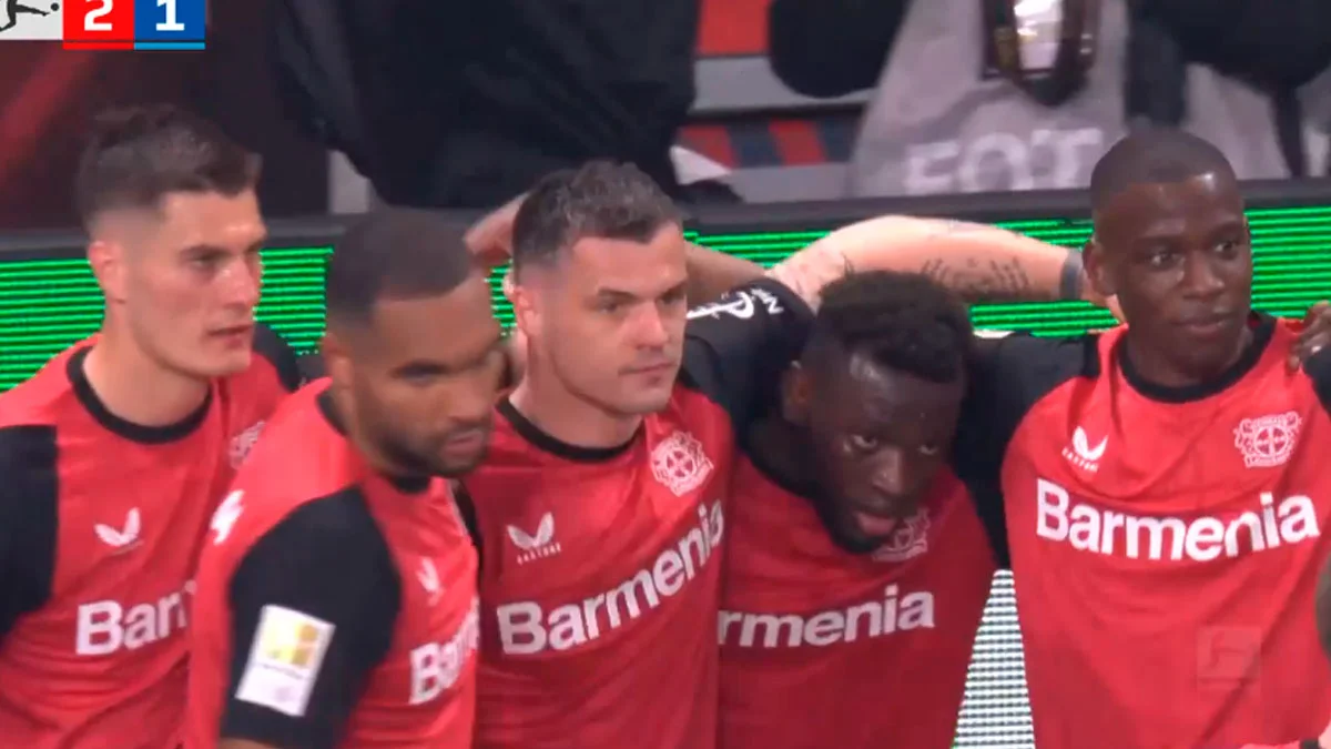 Байер –Бохум – 3:1 / скриншот с трансляции