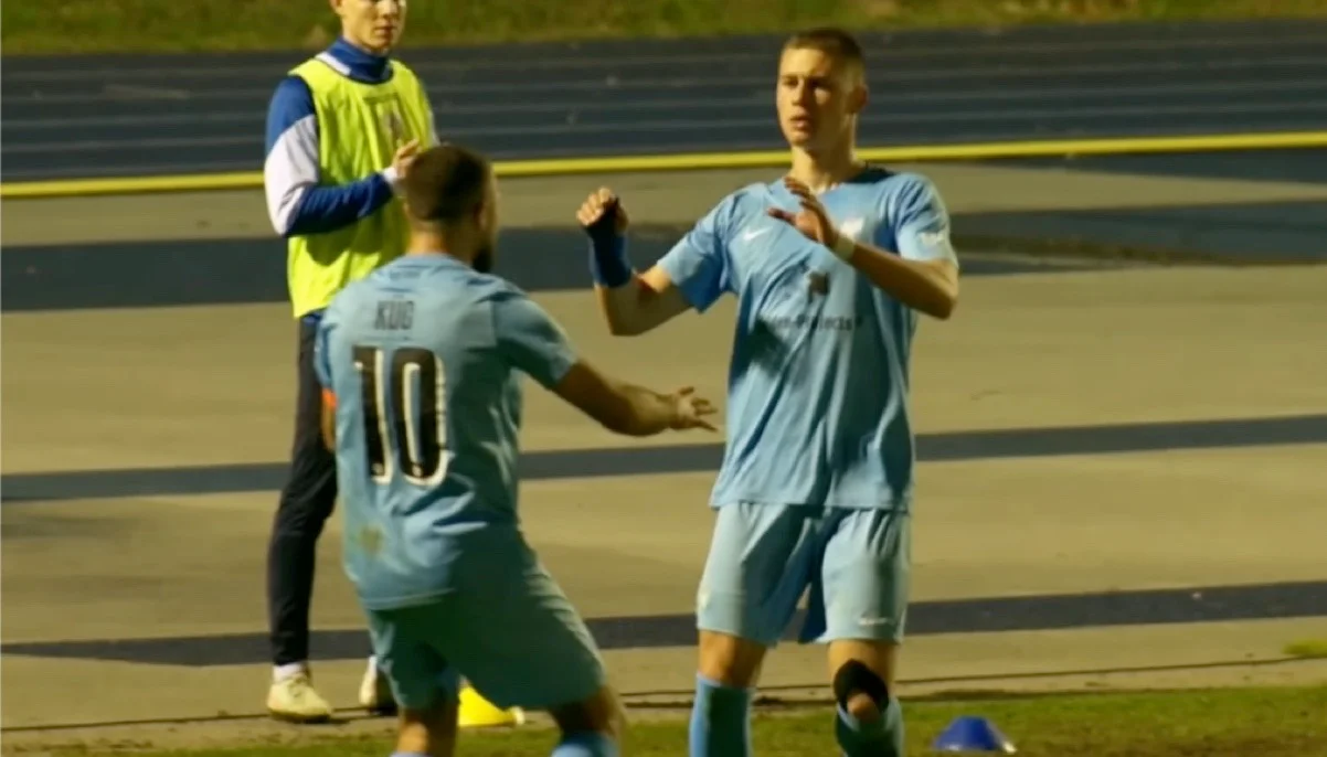 Іван Єрмачков святкує /скрін