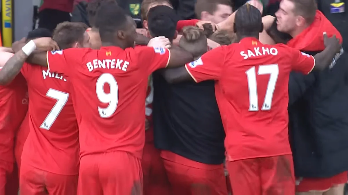 Мамаду Сахо в составе Ливерпуля / скриншот