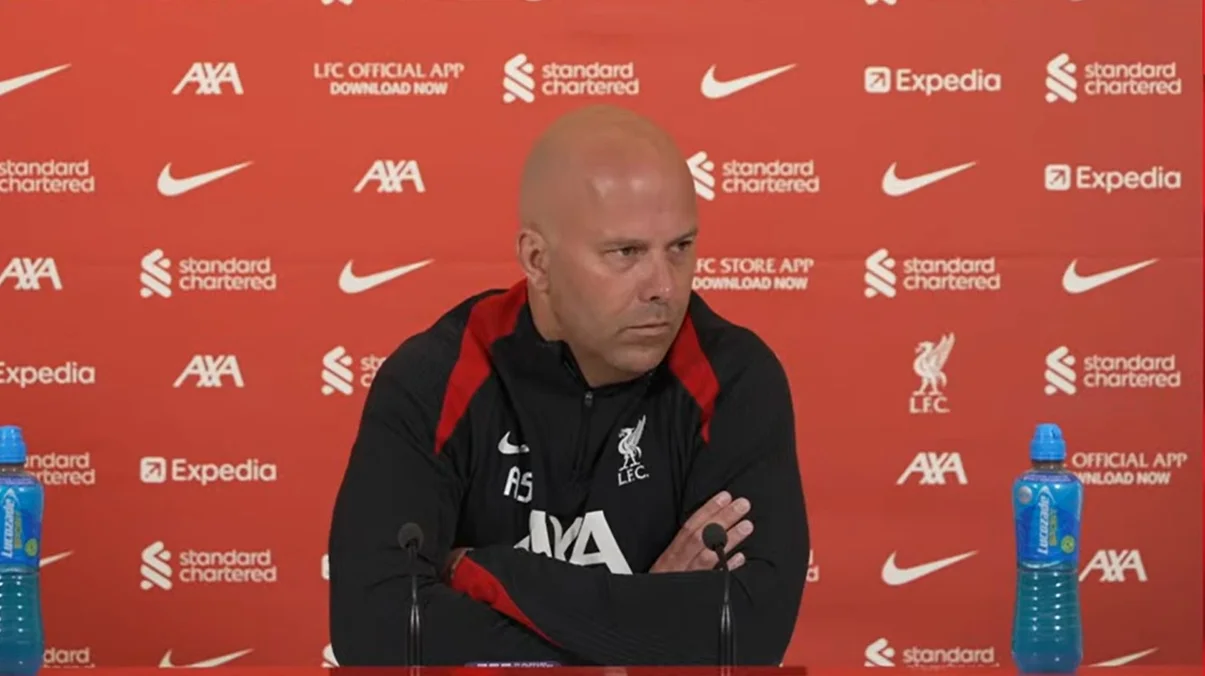 Арне Слот / скріншот з прес-конференції