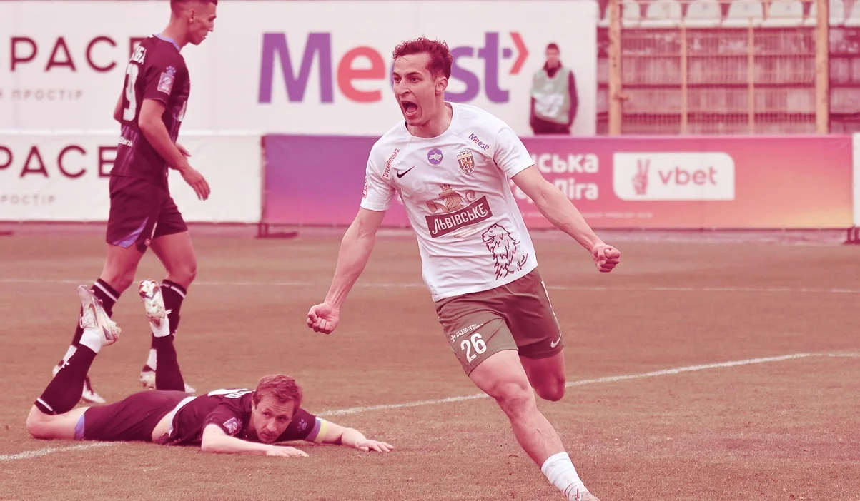 Ян Костенко забив Чорноморцю / Фото ФК Карпати