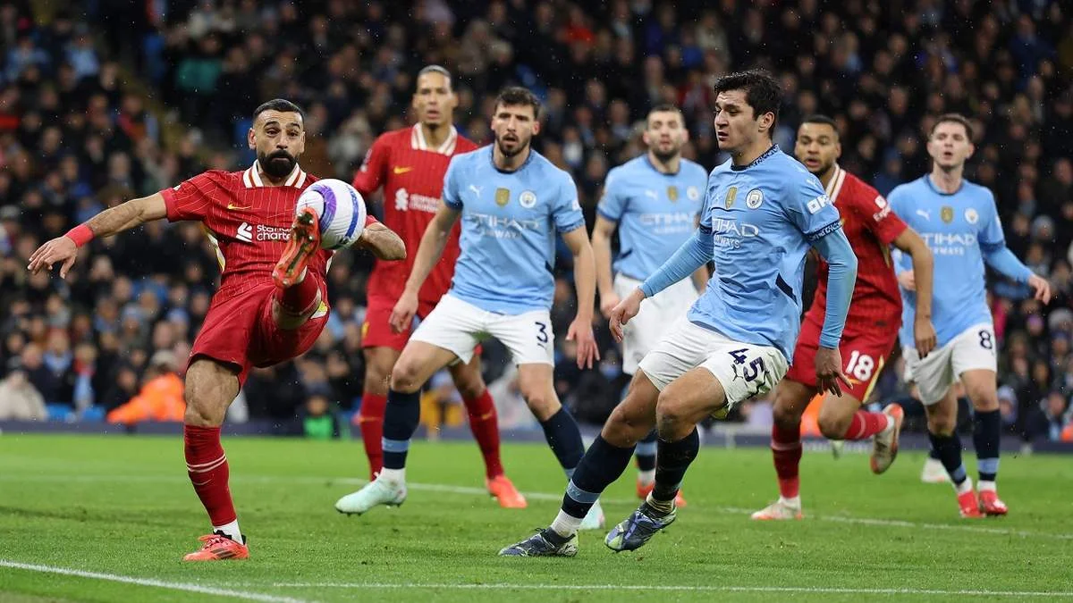 Салах проти Манчестер Сіті / Photo by Catherine Ivill - AMA/Getty Images