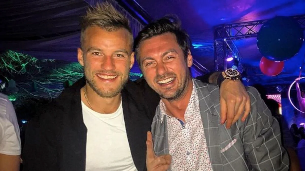 Андрей Ярмоленко и Артем Милевский / фото из соцсетей