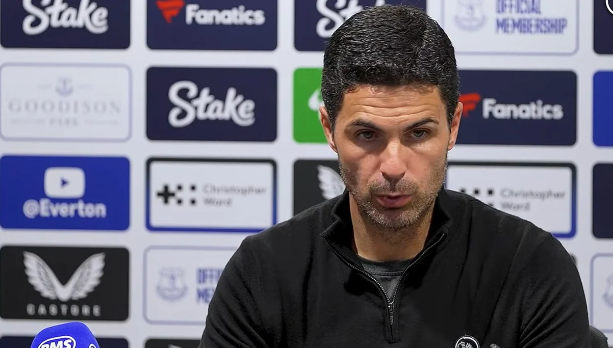 Микель Артета / скриншот с пресс-конференции