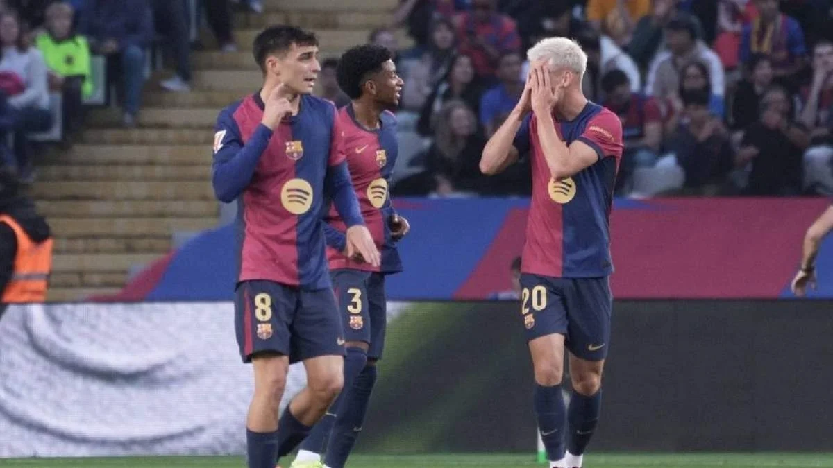 Педри, Бальде и Ольмо / фото: официальный сайт Ла Лиги