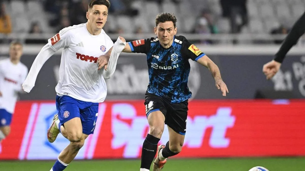 Назарий Русин (слева) / ФК Хайдук