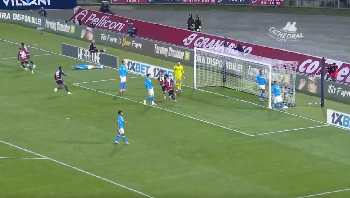 Болонья – Наполі – 1:1 / скрін