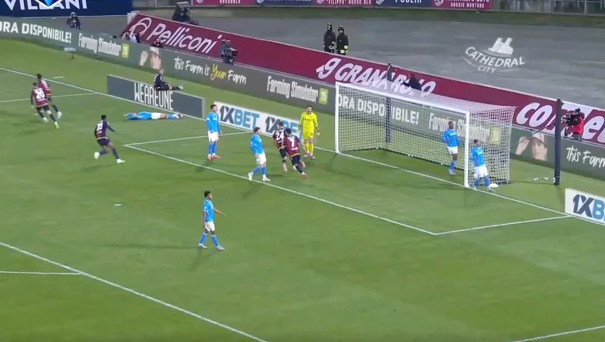 Болонья – Наполі – 1:1 / скрін