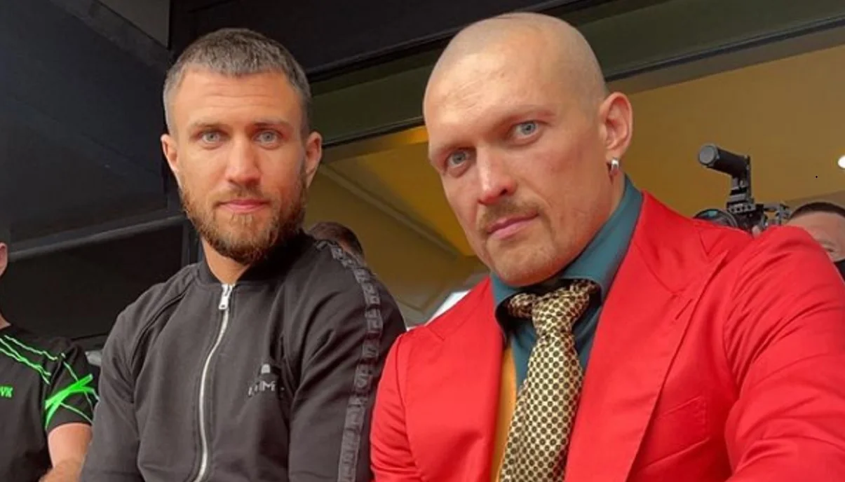 Ломаченко та Усик / Фото зі соцмереж