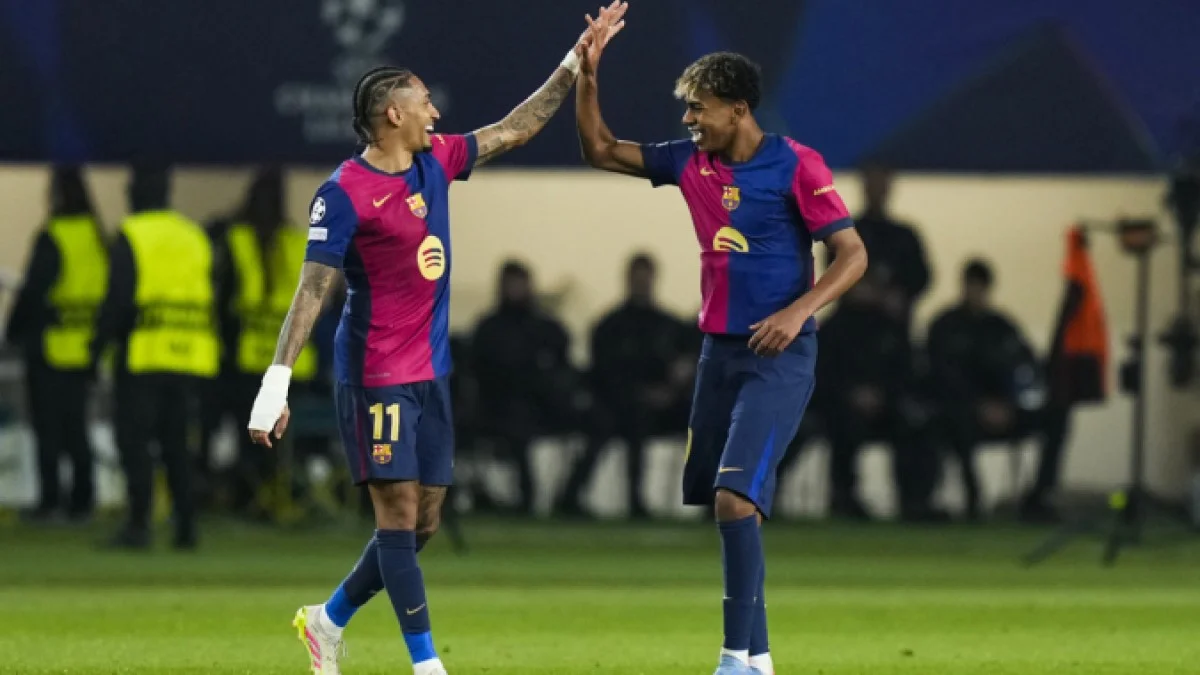 Рафінья та Ламін Ямаль / EFE