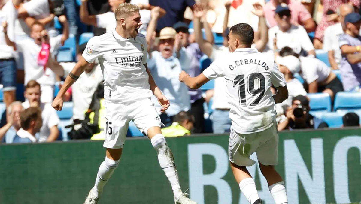 Федеріко Вальверде та Дані Себальйос / фото: EFE