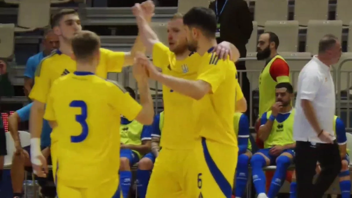 Збірна України з футзалу / скріншот