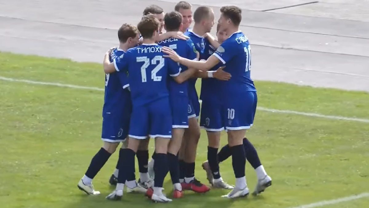 Кремень – Минай – 1:0 / Стоп-кадр из видео