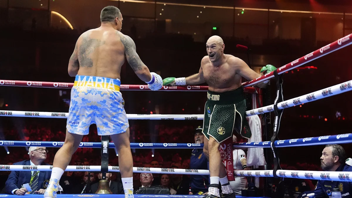Усик против Фьюри / GettyImages