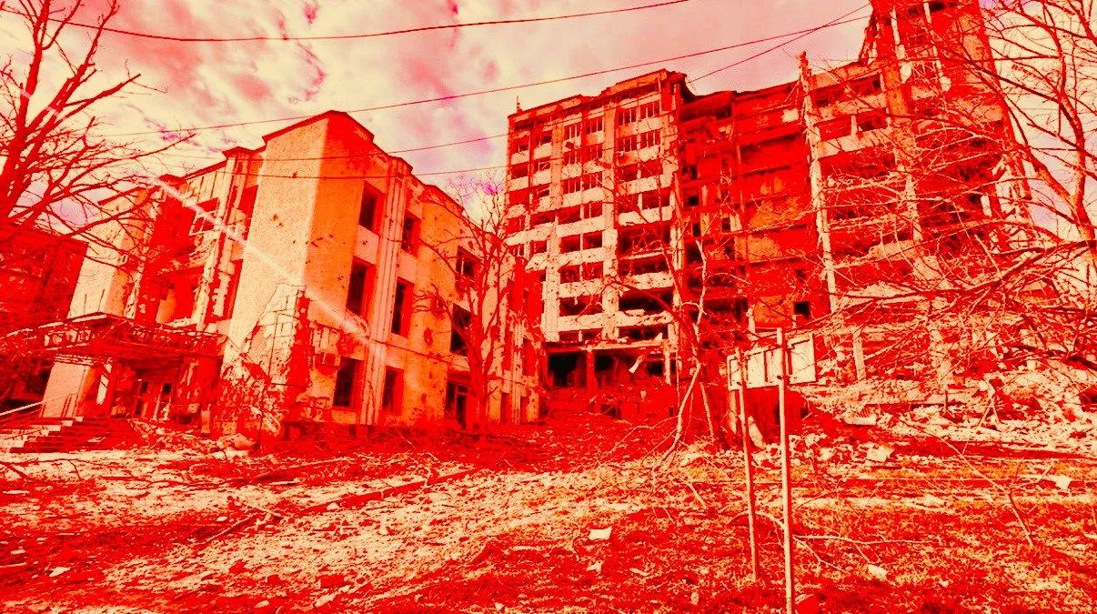 Після чергового обстрілу / Фото з Telegram-каналу ХЕРСОН: Non Fake