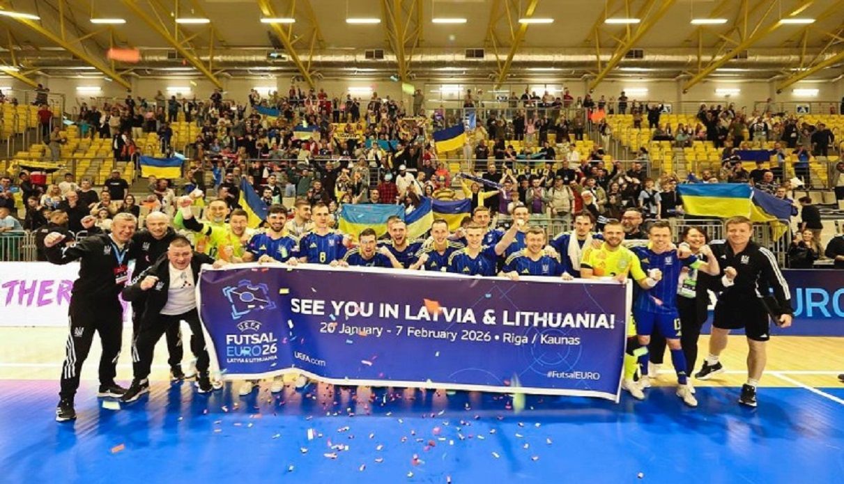 Збірна України святкує вихід на Євро-2026 / Фото прес-служби АФУ