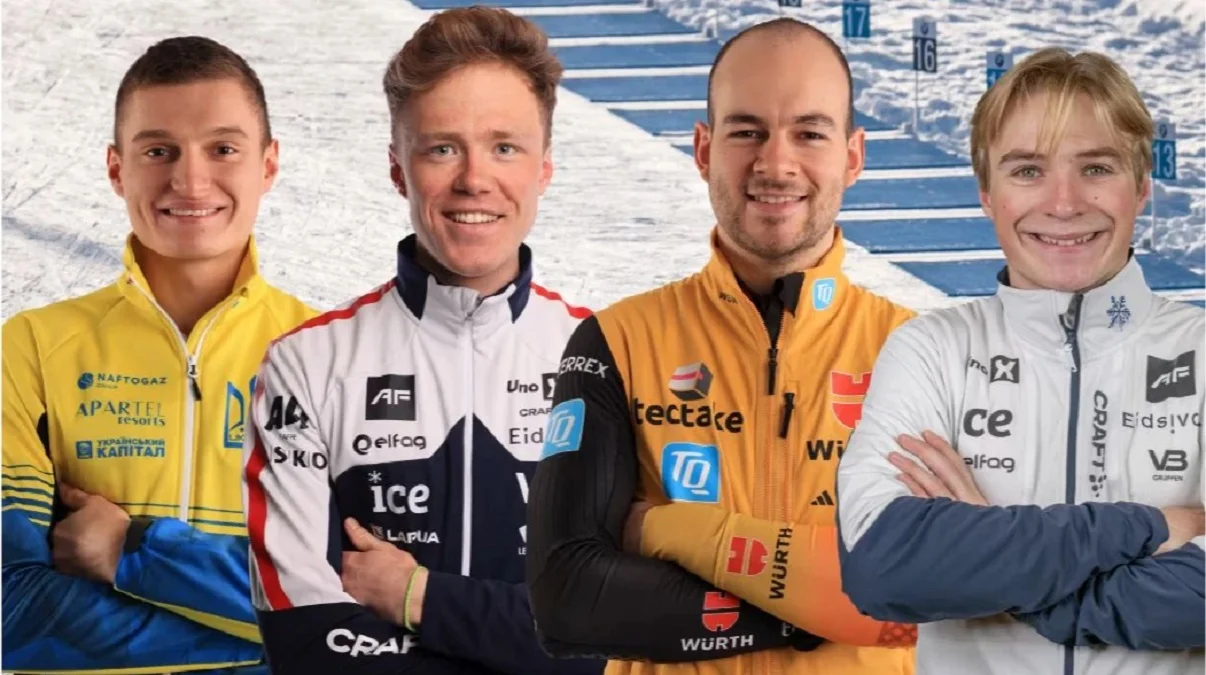 Виталий Мандзин (слева) / IBU