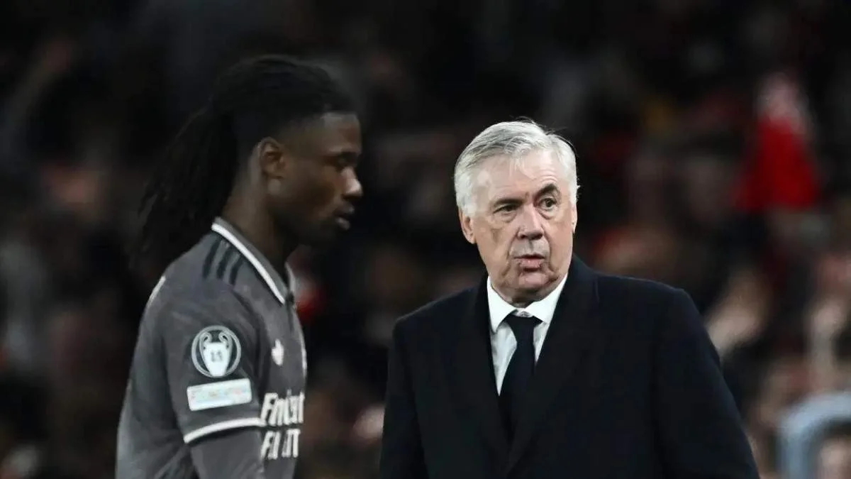 Едуардо Камавінга та Карло Анчелотті / EFE