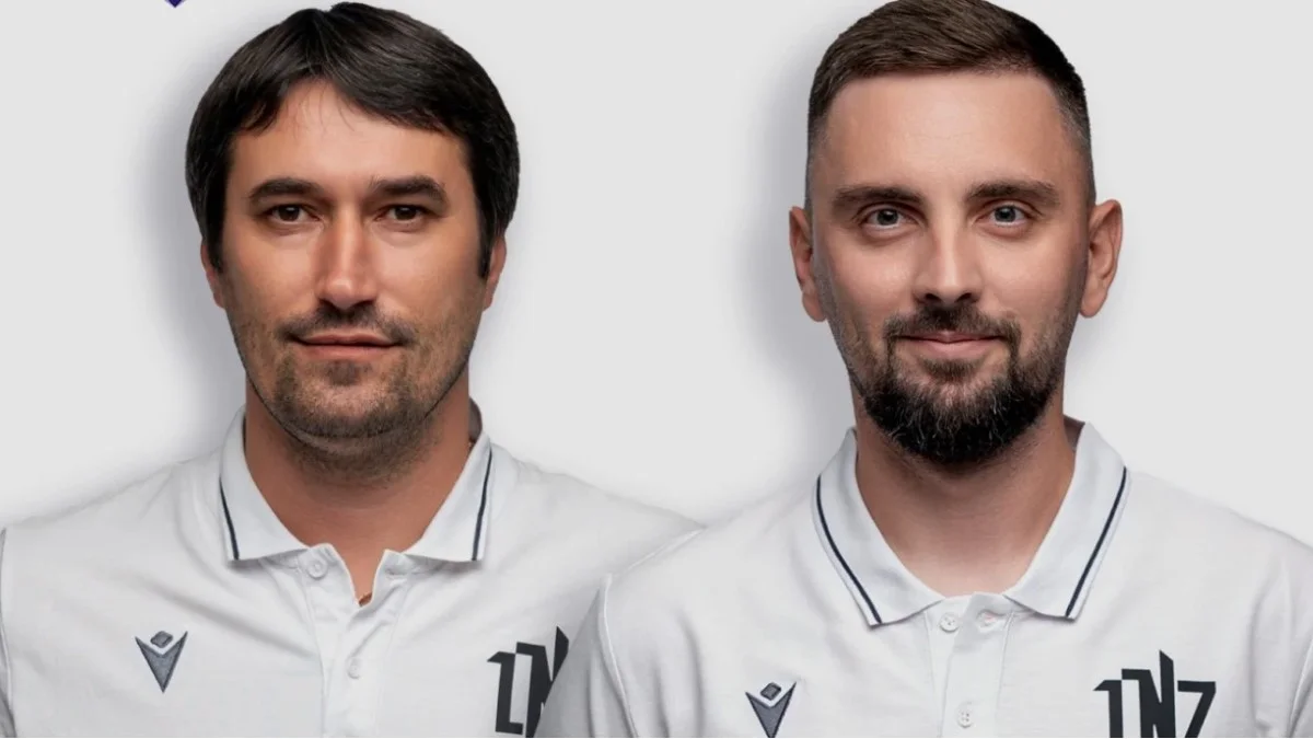 Євген Тарасенко та Андрій Колісник / фото: ФК ЛНЗ