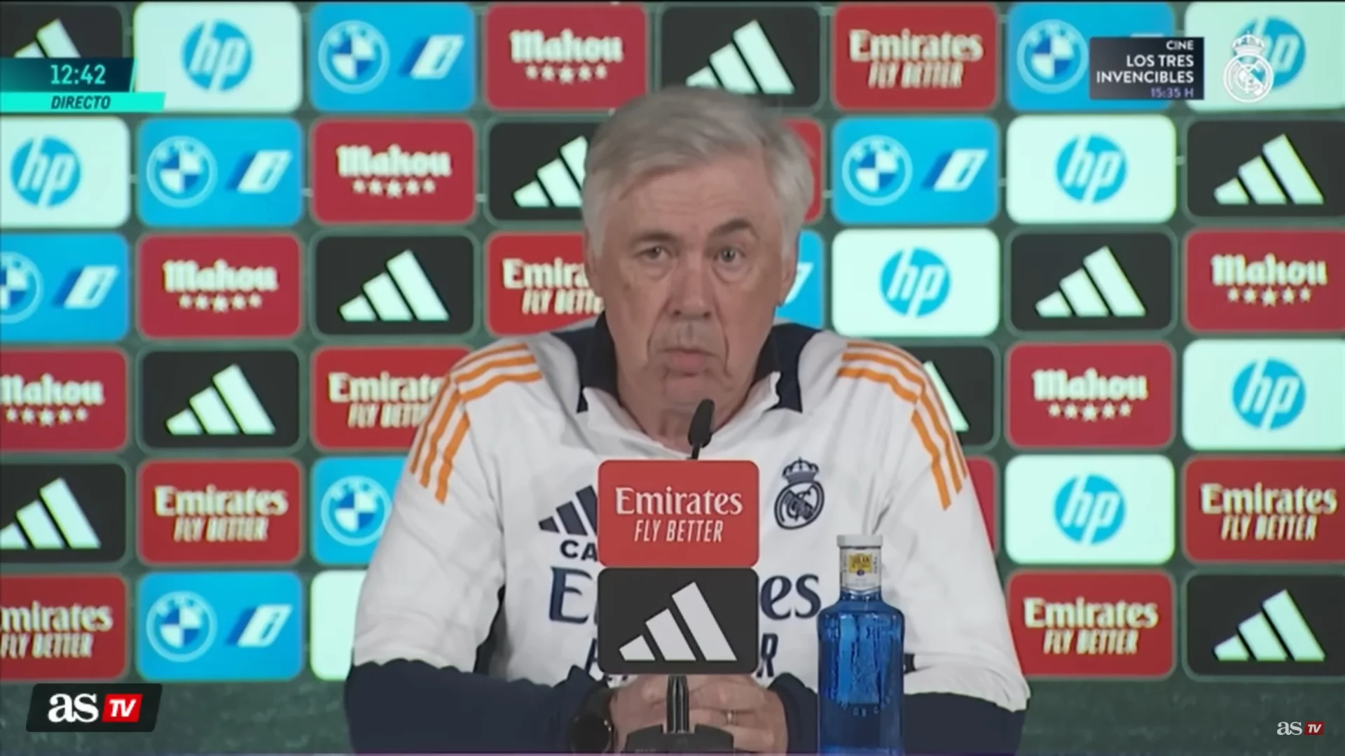 Карло Анчелотти / скриншот из видео пресс-конференции Marca