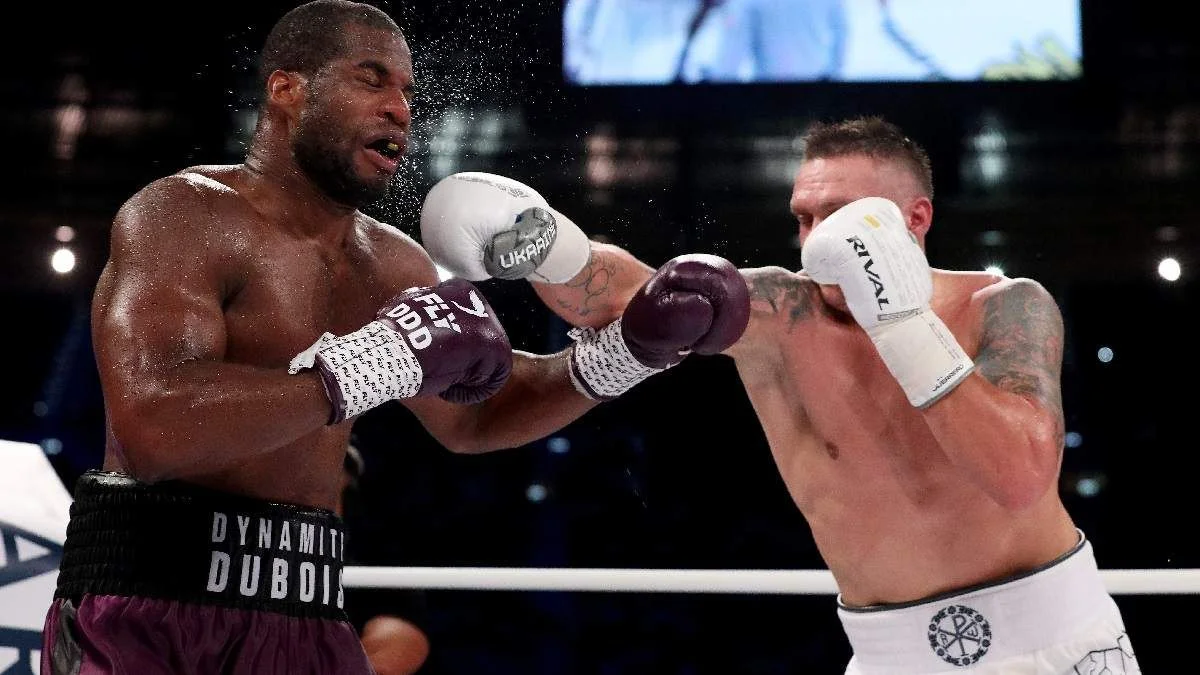 Деніел Дюбуа і Олександр Усик / Getty Images
