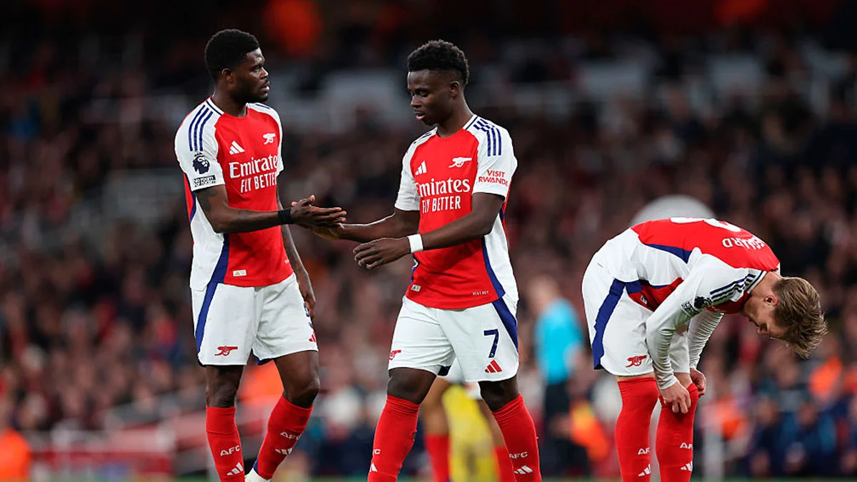 Фото к новости: Арсенал не смог удержать победу над Кристал Пэлас – очередной ляп Салиба может короновать Ливерпуль