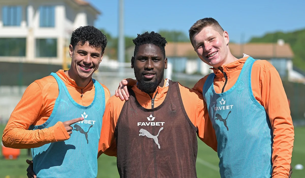 Грам, Траоре і Бондаренко / Фото ФК Шахтар