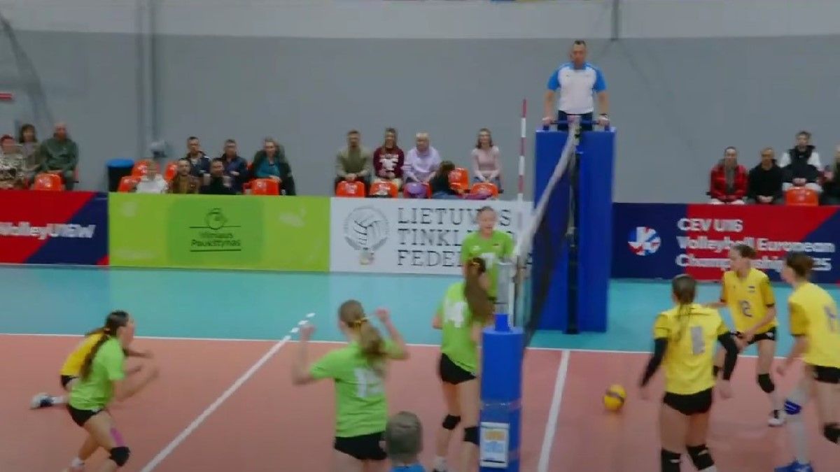 Украина U-16 – Литва U-16 / скриншот