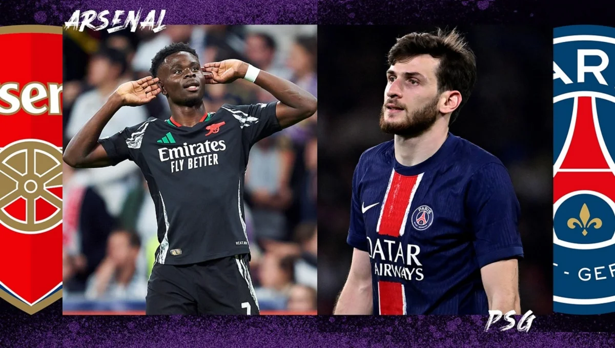 Арсенал – ПСЖ: стартовые составы и онлайн-трансляция полуфинала Лиги чемпионов