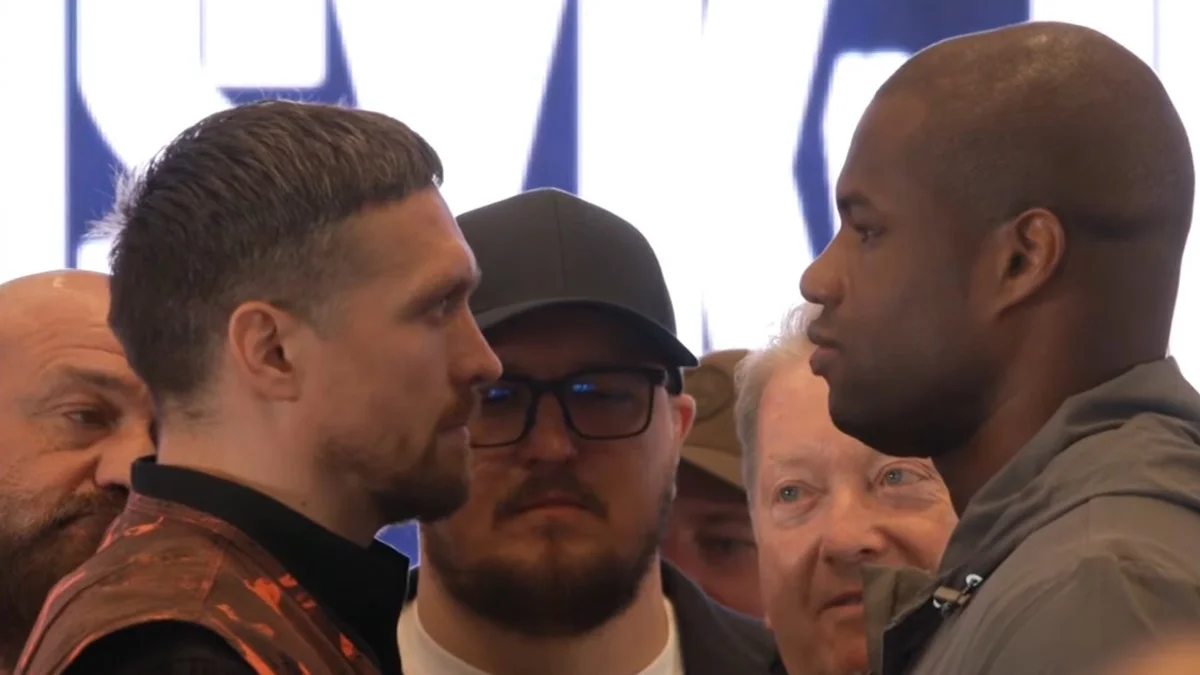 Олександр Усик проти Даніеля Дюбуа / Скріншот