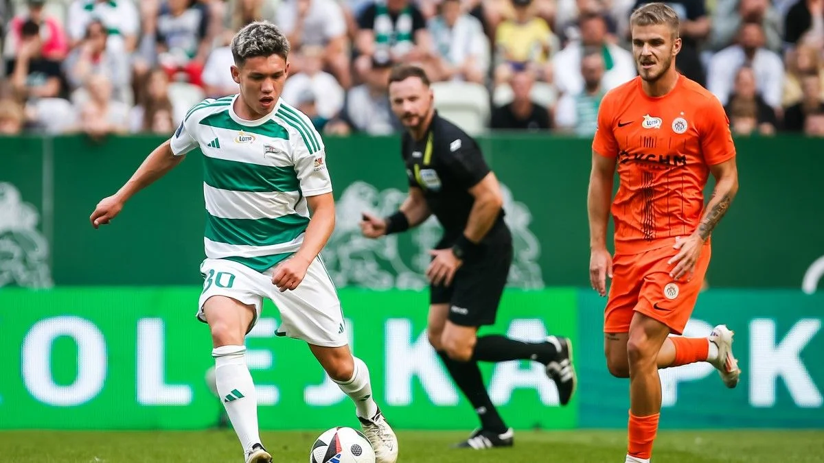 Максим Хлань (слева) / фото: ФК Лехия