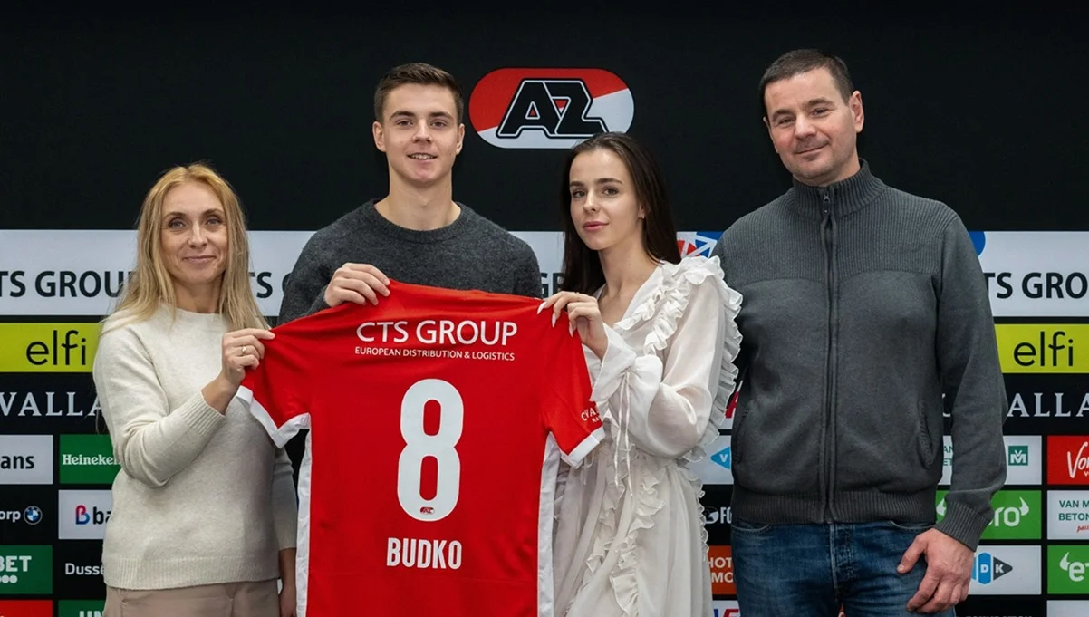 Богда Будко з сім'єю / фото: соцмережі