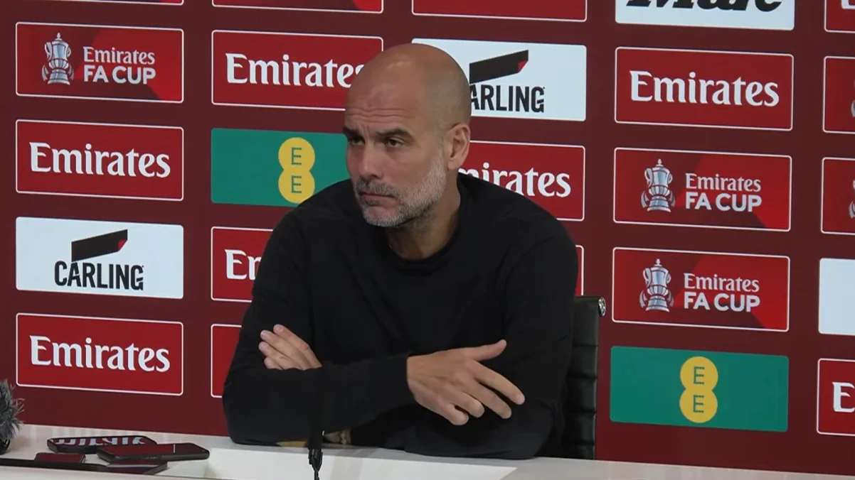 Хосеп Гвардиола / скриншот с пресс-конференции