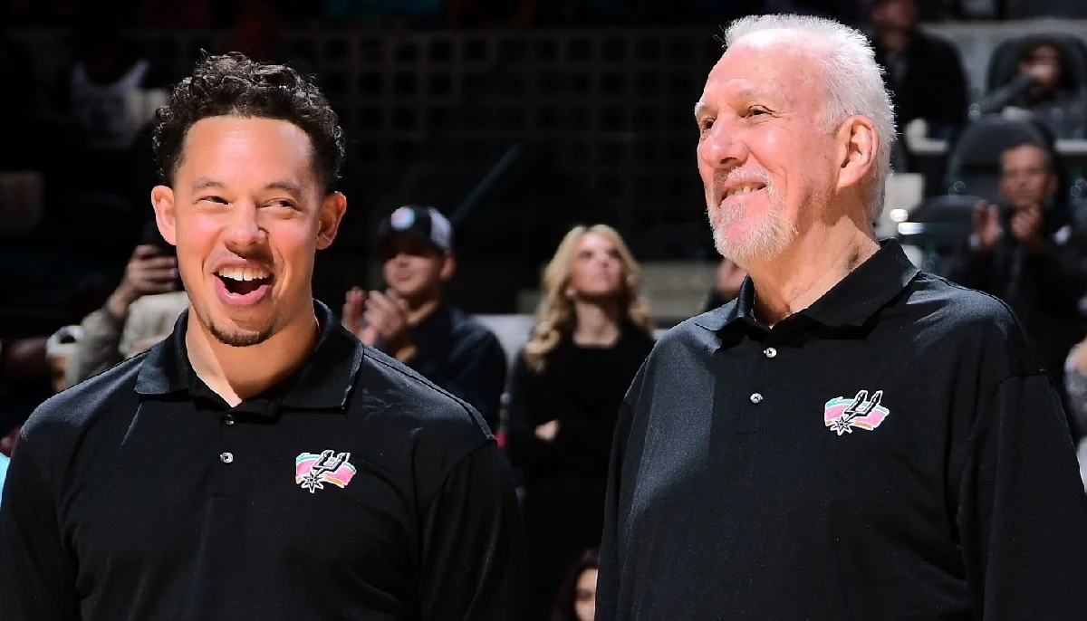 Новий та старий тренери Сан-Антоніо – Мітч Джонсон і Грегг Поповіч / БК Сан-Антоніо