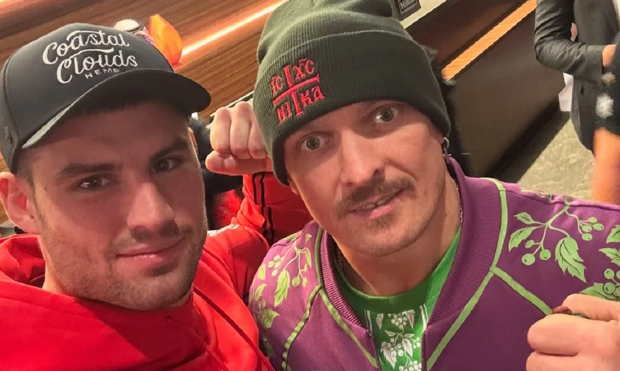 Новицкий и Усик / Фото из соцсетей